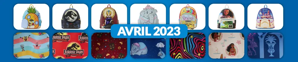 Les Nouveautés Loungefly d&#039;Avril 2023