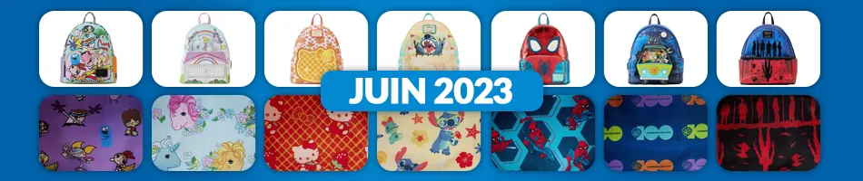 Les Nouveautés Loungefly de Juin 2023