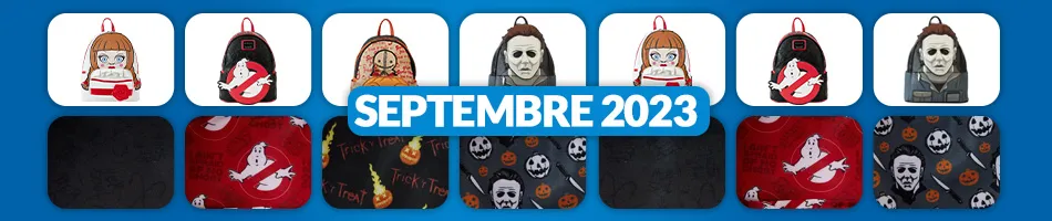 Les Nouveautés Loungefly de Septembre 2023 (Spéciales Halloween)