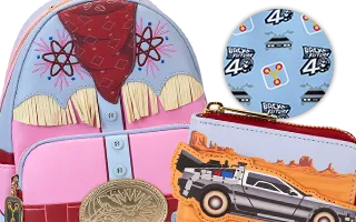 Collection Loungefly 40ème Anniversaire / 40th Anniversary Retour vers le futur / Back to the Future
