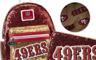Collection Loungefly San Francisco 49ers Sequin NFL (National Football League)