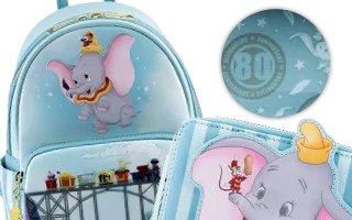 Collection Loungefly 80ème Anniversaire / 80th Anniversary Dumbo [Disney]