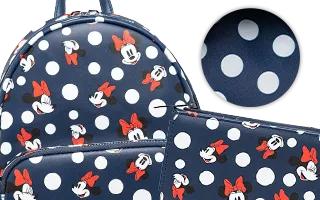 Collection Loungefly Minnie Mouse à Pois (Bleu) / Minnie Mouse Polka Dot (Blue) Mickey Mouse [Disney]