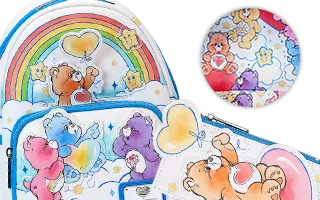 Collection Loungefly Arc-en-Ciel / Rainbow Les Bisounours / Care Bears