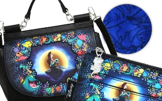 Collection Loungefly Ariel Sous le Clair de Lune de la Mer / Ariel Under The Sea Moonlight La Petite Sirène [Disney] / The Little Mermaid