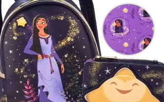 Collection Loungefly Asha et l&#039;étoile / Asha and Star Wish, Asha et la bonne étoile [Disney] / Wish