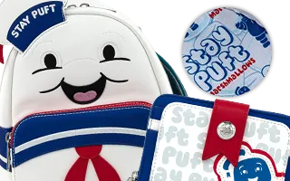 Collection Loungefly Bibendum Chamallow / Stay Puft Marshmallow SOS Fantômes