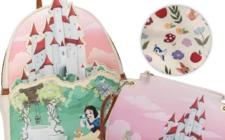 Collection Loungefly Château de Blanche-Neige / Snow White Castle Blanche-Neige et les Sept Nains [Disney] / Snow White And The Seven Dwarfs