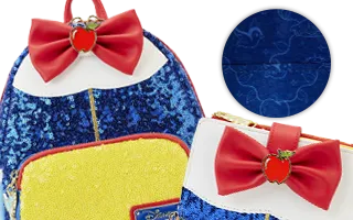 Collection Loungefly Blanche-Neige Sequin / Snow White Sequin Blanche-Neige et les Sept Nains [Disney] / Snow White And The Seven Dwarfs