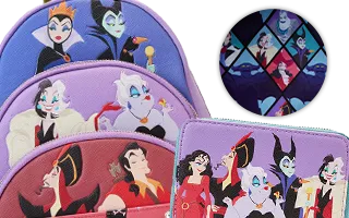 Collection Loungefly Bloc de couleurs / Color Block Disney Villains