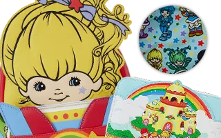 Collection Loungefly Blondine / Rainbow Brite Blondine au pays de l&#039;arc-en-ciel / Rainbow Brite