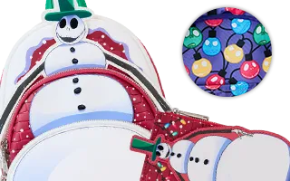 Collection Loungefly bonhomme de neige Jack / Snowman Jack L&#039;Étrange Noël de Monsieur Jack [Disney] / The Nightmare before Christmas