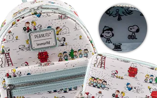 Collection Loungefly Bonnes Vacances Impression Intégrale / Happy Holidays All Over Print Snoopy / Peanuts