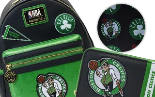 Collection Loungefly Boston Celtics Patch Icons NBA (National Basketball Association)