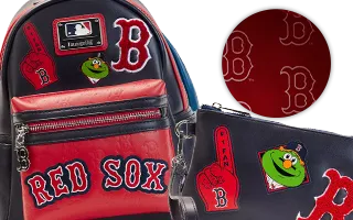 Collection Loungefly Boston Red Sox Patches MLB (Major League Baseball)