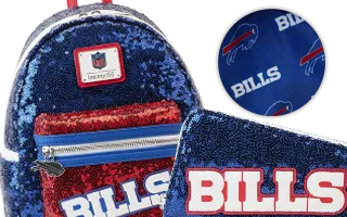 Collection Loungefly Buffalo Bills Sequin NFL (National Football League)