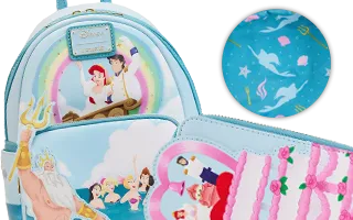 Collection Loungefly Cadeau du Roi Triton / Triton&#039;s Gift La Petite Sirène [Disney] / The Little Mermaid