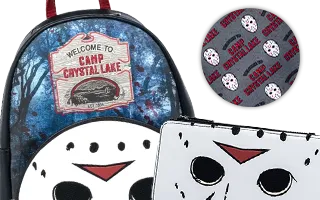 Collection Loungefly Camp Crystal Lake Vendredi 13 / Friday the 13th