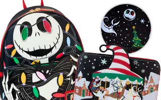 Collection Loungefly Candy Cane Carousel L&#039;Étrange Noël de Monsieur Jack [Disney] / The Nightmare before Christmas