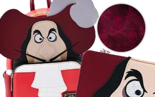 Collection Loungefly Capitaine Crochet Cosplay / Captain Hook Cosplay Peter Pan [Disney]