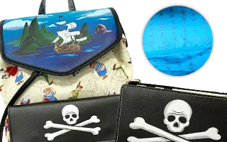 Collection Loungefly Capitaine Crochet Rocher du Crâne / Captain Hook Skull Peter Pan [Disney]