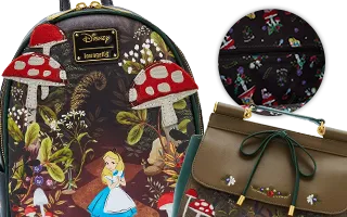 Collection Loungefly Champignons / Mushrooms Alice au Pays des Merveilles [Disney] / Alice in wonderland