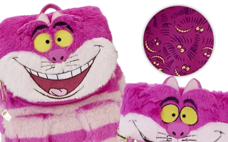 Collection Loungefly Chat du Cheshire Peluche / Cheshire Cat Plush Alice au Pays des Merveilles [Disney] / Alice in wonderland