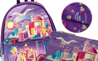 Collection Loungefly Château d&#039;Ariel / Ariel Castle La Petite Sirène [Disney] / The Little Mermaid