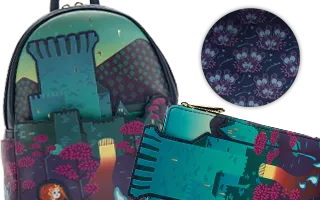 Collection Loungefly Château de la Princesse Mérida / Princess Merida Castle Rebelle [Disney Pixar] / Brave