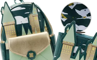 Collection Loungefly Château de Poudlard Doré / Golden Hogwarts Castle Harry Potter [Wizarding World]