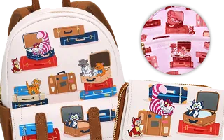 Collection Loungefly Chats et Valises / Cats Luggage Disney