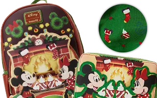 Collection Loungefly Cheminée &amp; Chocolat Chaud / Hot Cocoa Fireplace Mickey Mouse [Disney]