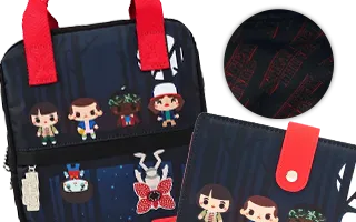 Collection Loungefly Le Monde à l&#039;Envers Chibi Design / Chibi Design The Upside Down Stranger Things