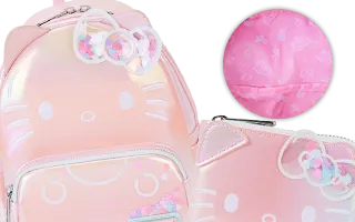 Collection Loungefly Clair &amp; Mignon / Clear &amp; Cute Sanrio