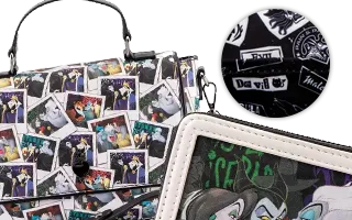 Collection Loungefly Villains Club Polaroid Disney Villains