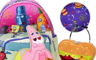 Collection Loungefly Cœur / Heart Bob l&#039;éponge [Nickelodeon] / SpongeBob SquarePants