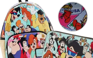 Collection Loungefly Collage Dingo et Max / A Goofy Movie