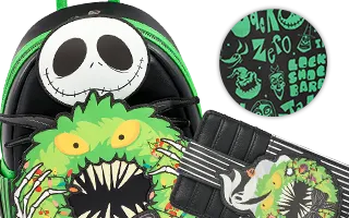 Collection Loungefly Couronne / Wreath L&#039;Étrange Noël de Monsieur Jack [Disney] / The Nightmare before Christmas