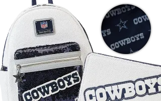 Collection Loungefly Dallas Cowboys Sequin NFL (National Football League)