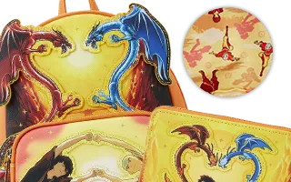 Collection Loungefly Danse du Feu / Fire Dance Avatar, le dernier maître de l&#039;air [Nickelodeon] / Avatar: The Last Airbender