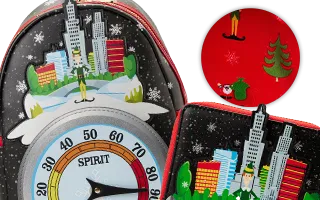 Collection Loungefly Elf Clausometer Elfe / Elf