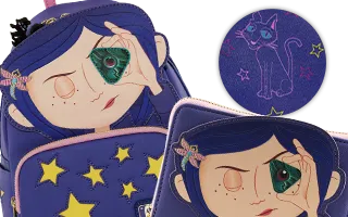 Collection Loungefly Étoiles Glow Cosplay / Stars Glow Cosplay Coraline