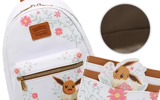 Collection Loungefly Evoli Printemps / Eevee Spring Pokémon