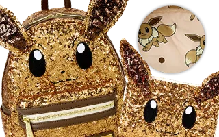 Collection Loungefly Evoli Sequin / Eevee Sequin Pokémon