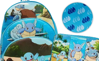 Collection Loungefly Évolutions de Carapuce / Squirtle Evolutions Pokémon