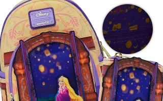 Collection Loungefly Fenêtre et Lanternes Lenticulaire / Lantern &amp; Window Lenticular Raiponce [Disney] / Tangled