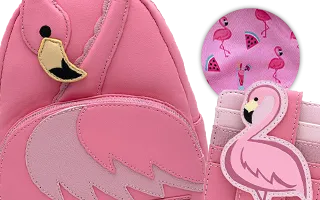 Collection Loungefly Flamant Rose Pool Party / Pool Party Flamingo Funko
