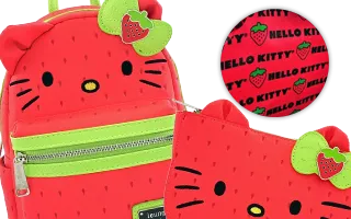 Loungefly Hello Kitty Loungefly Mini Sac A Dos Strawberry Ki