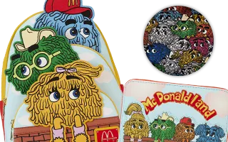 Collection Loungefly Fry Kids Vintage McDonald&#039;s