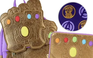 Collection Loungefly Gant de Thanos Brillant / Thanos Gauntlet Shine Avengers [Marvel]